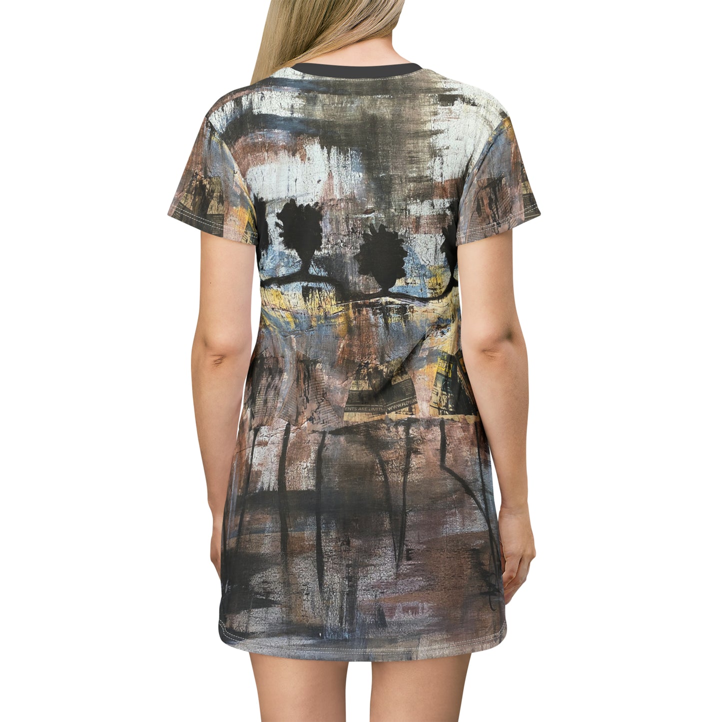 Four Girls Walking T-Shirt Dress