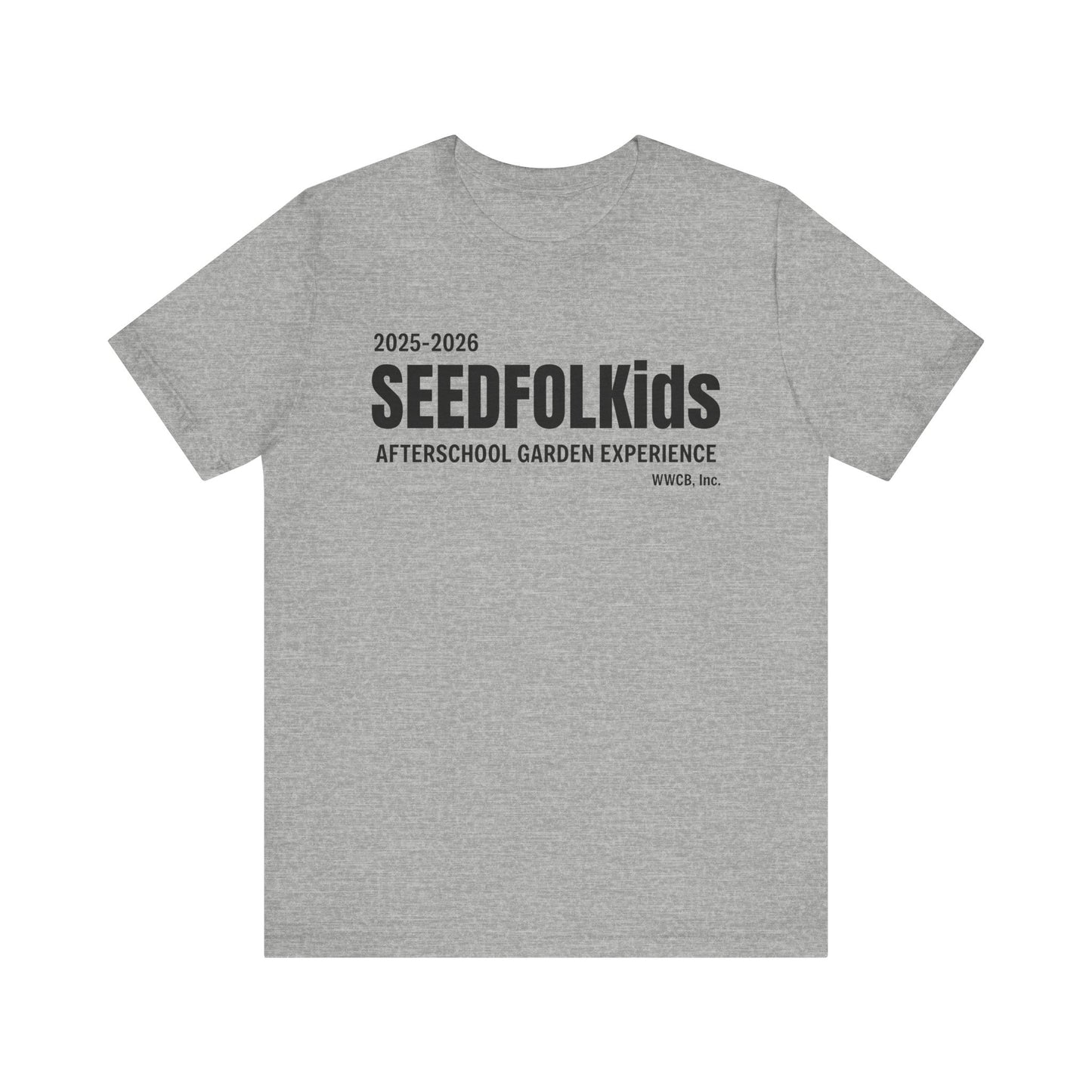 Adult SEEDFOLKids Unisex Jersey Short Sleeve Tee