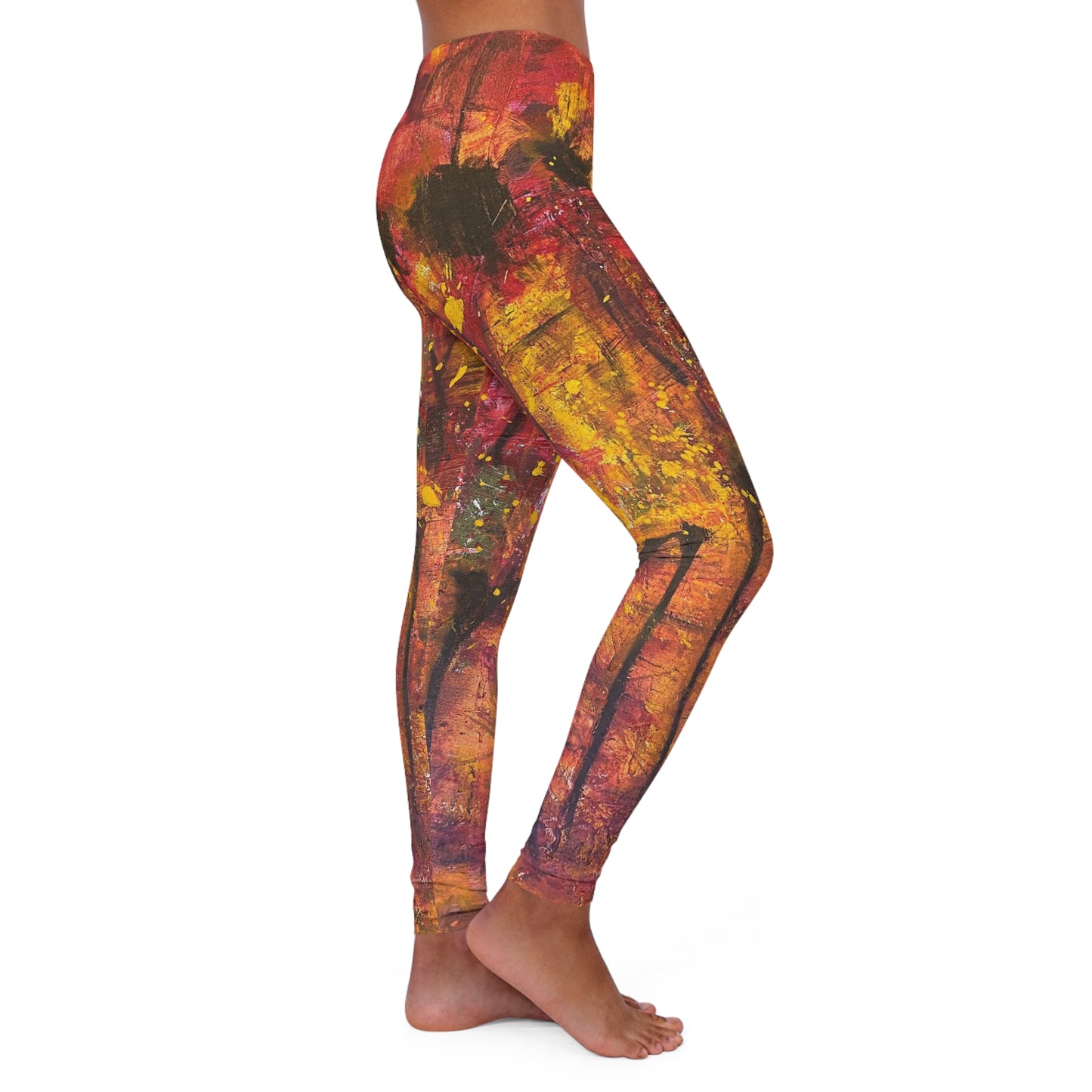 5 Lit Girls Women's Spandex Leggings