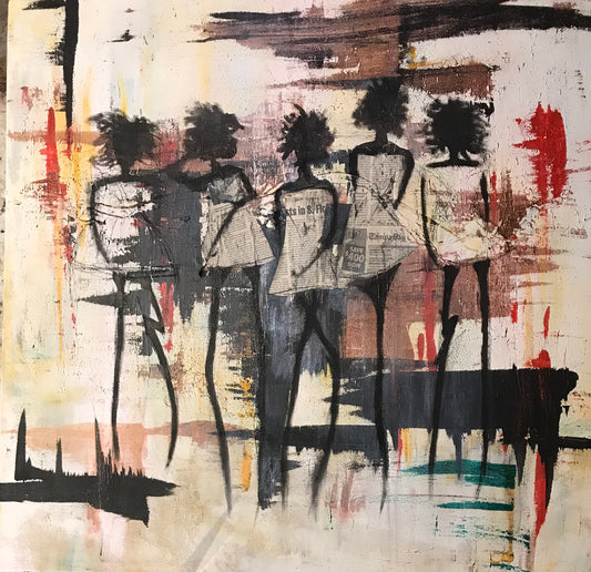 Girls in the News (2018) - JMBradley's Urban Art