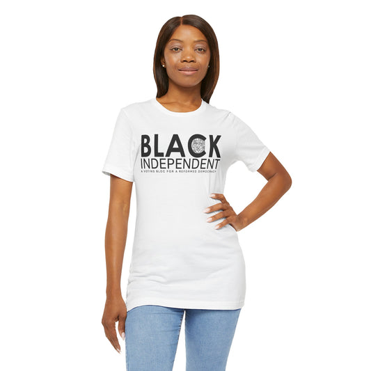 Unisex "Black Independent" Jersey Short Sleeve Tee