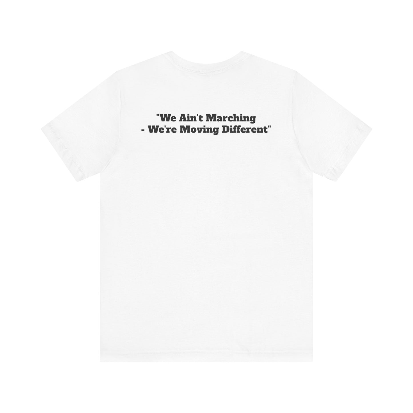 "MOVE DIFFERENT - Black Independent" Jersey Short Sleeve Tee